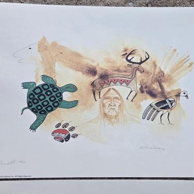 (4) Charles Lavato Double Signed & #ed Prints