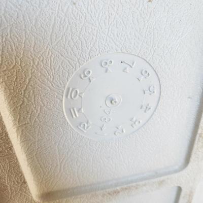 Vintage Green White Coleman Cooler Chest