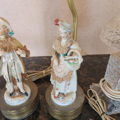 3 Vintage Table Lamps