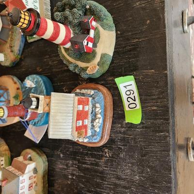 Lot of 16 Light Houses Key West Ocean City MD Spoontiques