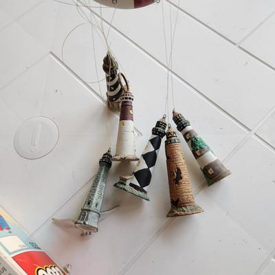 4 Lighthouse wind Chimes