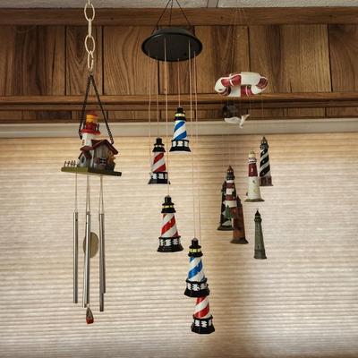 4 Lighthouse wind Chimes