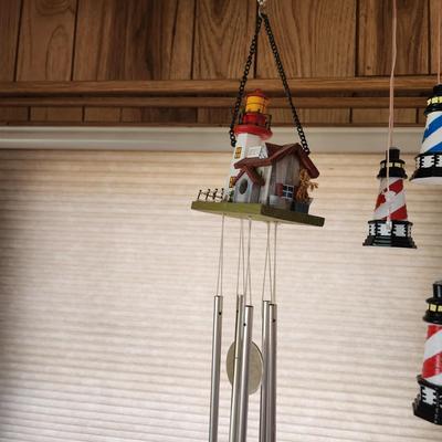 4 Lighthouse wind Chimes