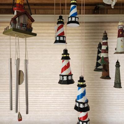 4 Lighthouse wind Chimes