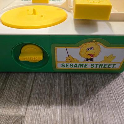 Vintage Sesame Street Fisher Price Record Player