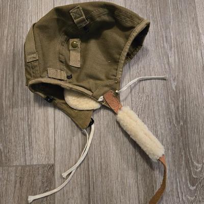 WWII U.S. Army Air Force Type A-9 Summer Flying Helmet
