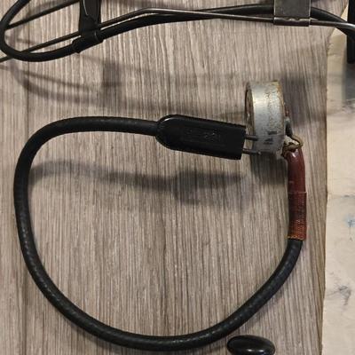 WW2 SOS Key, Randolph Field Map, & Headset
