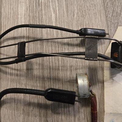 WW2 SOS Key, Randolph Field Map, & Headset