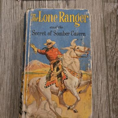 Vintage Children's Mini Pinball Games and Lone Ranger Book