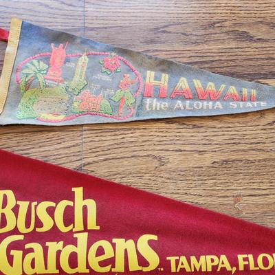 Vintage Pennants Indianapolis Speedway , Busch Garden McDonogh High School