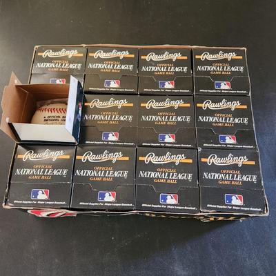 24 Rawlings Official National League & MAjor League Game Ball Baseballs