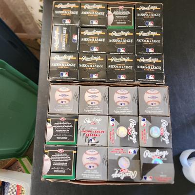 24 Rawlings Official National League & MAjor League Game Ball Baseballs