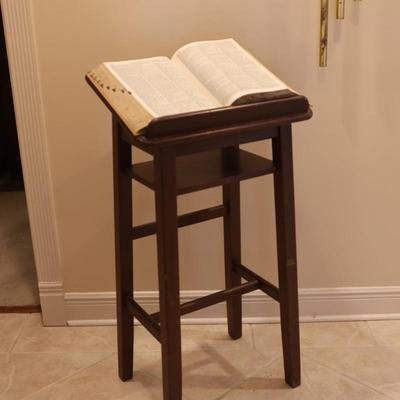 Vintage Wood Podium