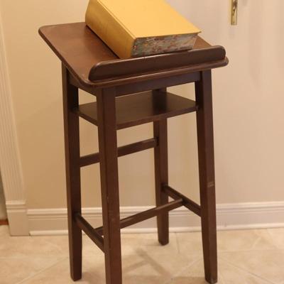 Vintage Wood Podium