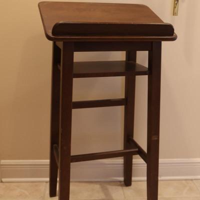 Vintage Wood Podium