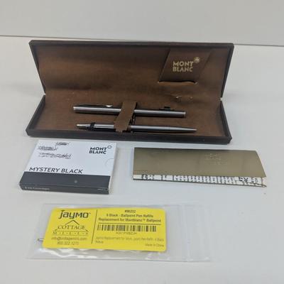 Mont Blanc Ball Point & Fountain Pen