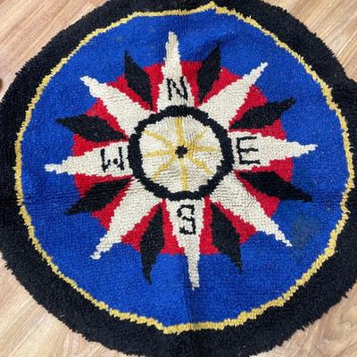 4 hand hooked rugs