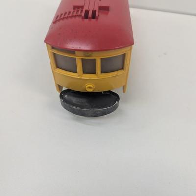 Lionel Post-War #60 Motorized Trolley Black Lettering