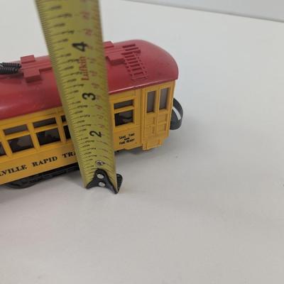 Lionel Post-War #60 Motorized Trolley Black Lettering