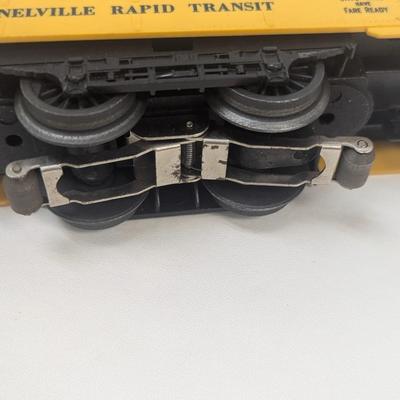 Lionel Post-War #60 Motorized Trolley Black Lettering