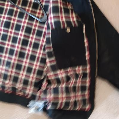 NRA CANVAS JACKET WITH CORDUROY COLLAR SIZE XL
