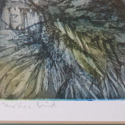 Signed and Titled Framed Artwork