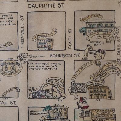 1929 Le Vieux Carre de la Nouvelle Orleans Over a Span of Many Years