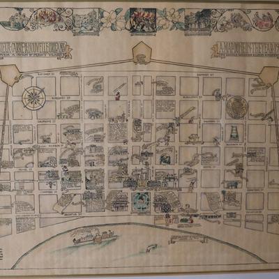 1929 Le Vieux Carre de la Nouvelle Orleans Over a Span of Many Years