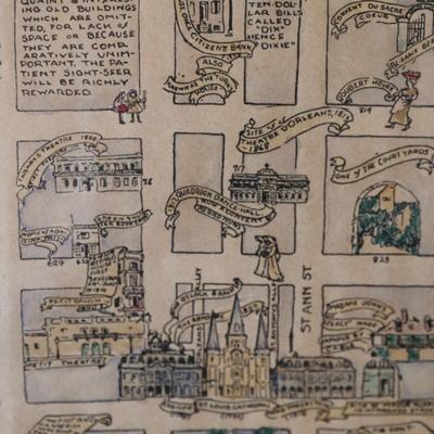 1929 Le Vieux Carre de la Nouvelle Orleans Over a Span of Many Years