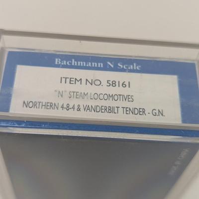 Bachmann N Scale 58161 Steam Locomotive Northern 4-8-4 & Vanderbilt Tender #2