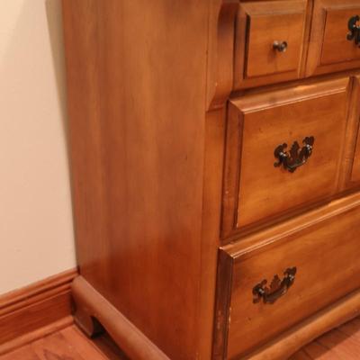 Vintage Harmony House Six Drawer Dresser with Mirror