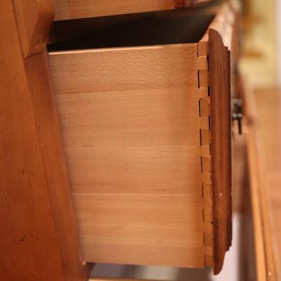 Vintage Harmony House Six Drawer Dresser with Mirror