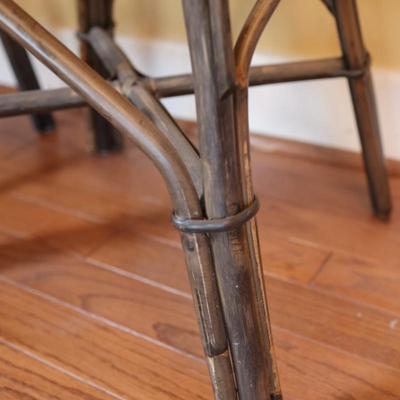 Pair of Vintage Bamboo Arm Chairs (See Details)