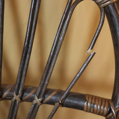 Pair of Vintage Bamboo Arm Chairs (See Details)