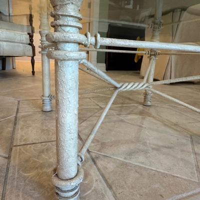 Beveled Glass Coffee Table