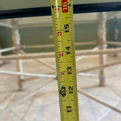 Beveled Glass Coffee Table