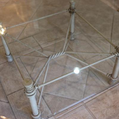 Beveled Glass Coffee Table