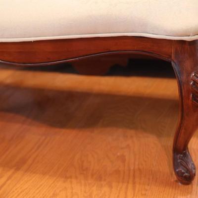 Upholstery and Wood Bench (See Details)