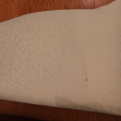 Upholstery and Wood Bench (See Details)