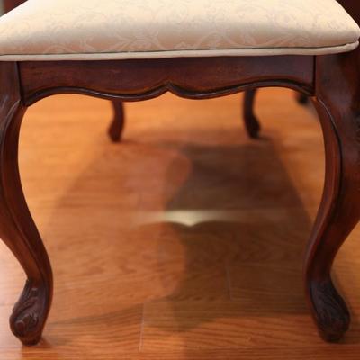 Upholstery and Wood Bench (See Details)