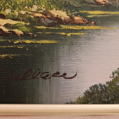 Framed Original Artwork of Nature Scene