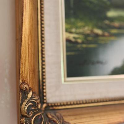 Framed Original Artwork of Nature Scene