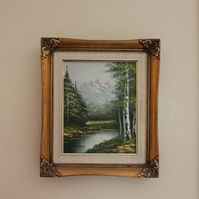 Framed Original Artwork of Nature Scene