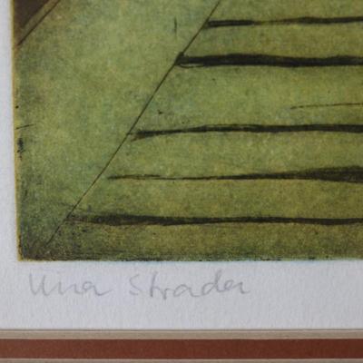 Signed and Titled Framed Artwork