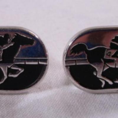 3 pr cufflinks & 1 tie clasp