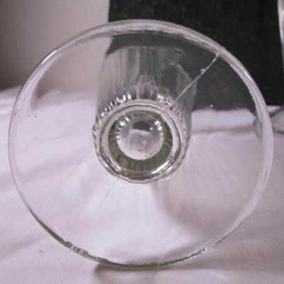 Vintage 2 footed soda fountain glasses