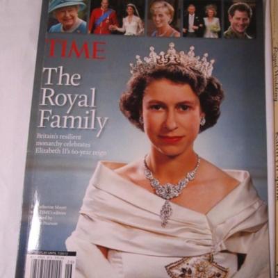 Princess Diana Royal wedding book, The Royal Family Time magazine