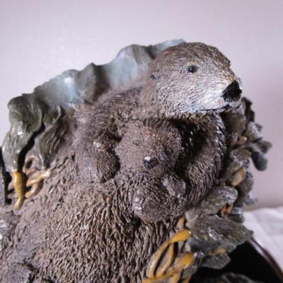 Precious Cargo statuette of otters