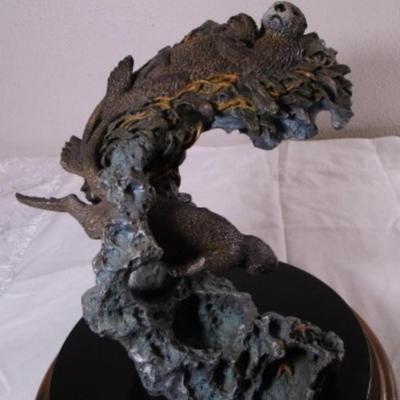 Precious Cargo statuette of otters