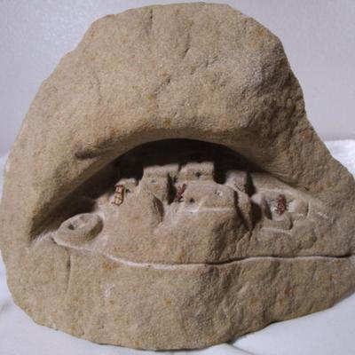 Sandstone carved by Navajo Thomas Stevenson